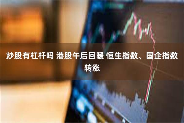 炒股有杠杆吗 港股午后回暖 恒生指数、国企指数转涨