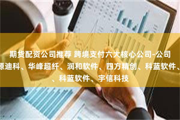 期货配资公司推荐 跨境支付六大核心公司-公司实力：天源迪科、华峰超纤、润和软件、四方精创、科蓝软件、宇信科技