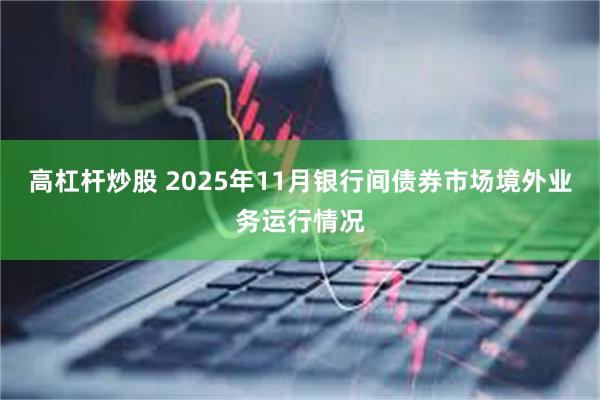 高杠杆炒股 2025年11月银行间债券市场境外业务运行情况
